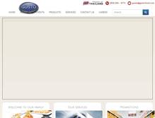 Tablet Screenshot of gustofood.com